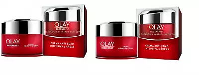 2x Olay Regenerist 3 Point Treatment Anti-Aging Day Cream 15ml Each • £7.95