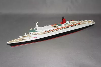 Hansa Cunard Cruise Ship 'ms Queen Elizabeth Ii' 1/1250 Model Ship • £99.99