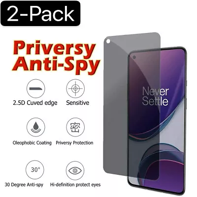 F OPPO A74 5G A53S A98 5G AX5S Anti-Spy Privacy Tempered Glass Screen Protector • $9.98