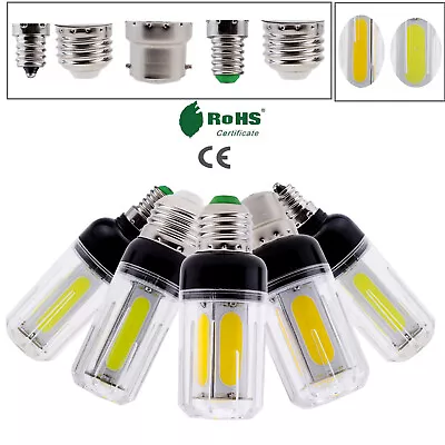 LED Corn COB Light Bulbs E26 E27 E14 E12 B22 12W 16W Bright Lamp Save Energy SS • $4.86