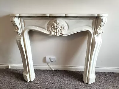 French Louis Marble Effect Resin Fire Surround • £150