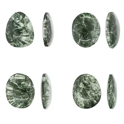 Natural Russian Seraphinite Free Form Pendant Bead (select Size) • $9.99