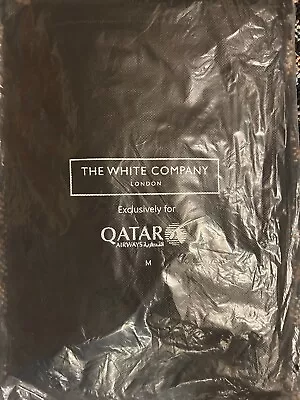 New Qatar Airways The White Company London Business Class Pajamas Unisex Medium • $9.99