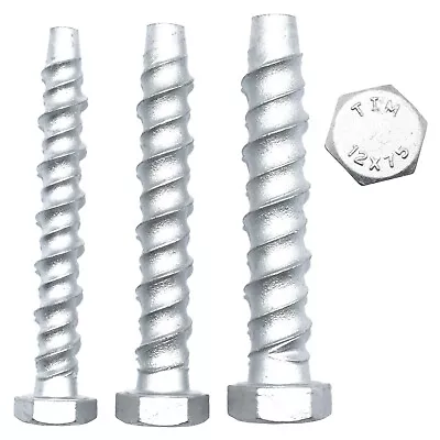 £5.79 • Buy TIMco M6 M8 M10 M12 M16 MASONRY MULTI FIX BOLT SCREW ANCHOR FIXING THUNDER BOLT