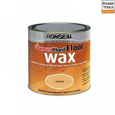 Ronseal Diamond Hard Floor Wax Natural Oak 2.5 Litre • £59.91