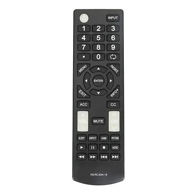 Insignia Remote Control (NS-RC4NA-18) For Select Insignia TVs - Black • $6.59