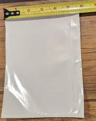 50 Clear Packing List Pouches Shipping Label Self Adhesive Approx 7.5  X 5.5  • $5.95