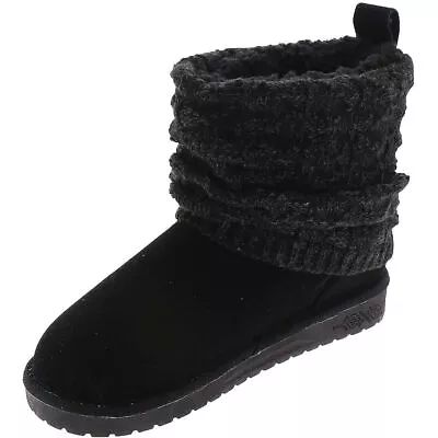 MUK LUKS Women's Laurel Boots Black Heather 8 Wide • $49.01