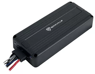 Rockville ATV220 2-Channel Motorcycle Amplifier Bluetooth Micro Amp IP65 • $149.95