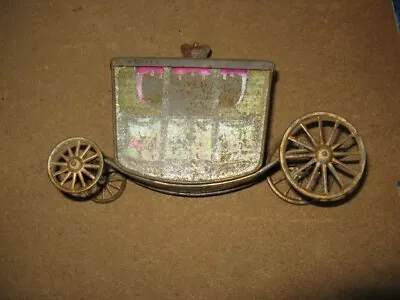 Vintage Jacob's Figural Biscuits Tin  Coronation Coach 1936 37 • £9