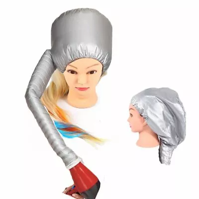 Hood Attachment Salon Hairdressing Hat Hair Steamer  Hair Dryers Drying Cap • £5.62