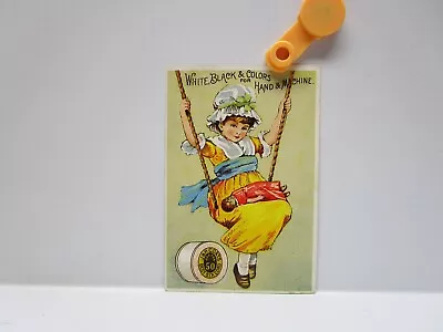 Vintage -  Advertising Card - J. & P. COATS - BEST SIX CORD THREAD • £8.69