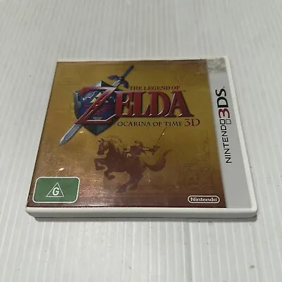 The Legend Of Zelda Ocarina Of Time 3D Nintendo 3DS Game AUS PAL • $44.99