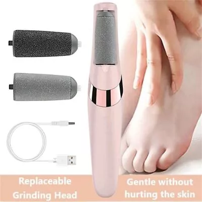 Rechargeable Foot Dead Skin Grinder Feet Grinding Callus Remover Pedicure Tool • £4.99