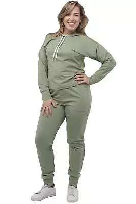 Olive Sports Suit With Hooded Fashionable NEW High Quality • $37.51