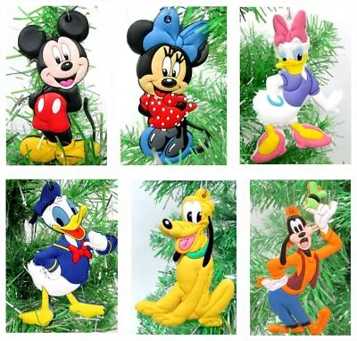 Mickey Mouse 6 Piece Ornament Set Featuring Donald Duck   ~BRAND NEW~ • $24.99