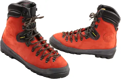 La Sportiva Jeff Lowe Mountaineering Hiking Boots Suede Mens Sz 46 EUR / 12.5 US • $184.97