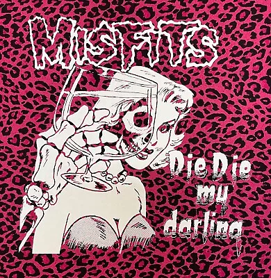 MISFITS Die Die My Darling Pink Panther Punk Back Patch Punk  Horror • $11.18