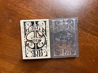 Lot Of 2 Smoke & Mirrors V7 Playing Cards By Dan & Dave Pre Owned • $42.99