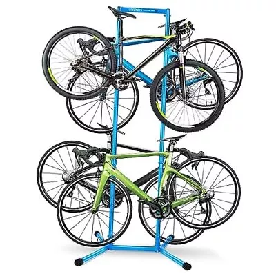  4 Bike Storage Rack Garage (Max. 240LBS) 4 Bicycle Indoor Standing Bike  • $161.18