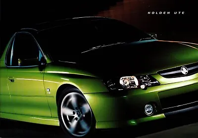 Holden Commodore VY Ute  Brochure With SS V8 • $14