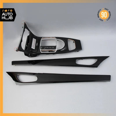 $991.85 • Buy 05-12 Mercedes R230 SL550 Center Console & Door Panel Trim Set Silver Arrow 66k
