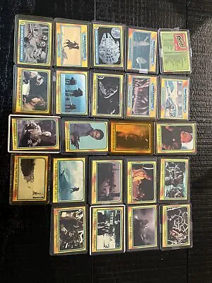 Lot Of 1980 Star Wars The Empire Strikes Back Cards  • $19.99