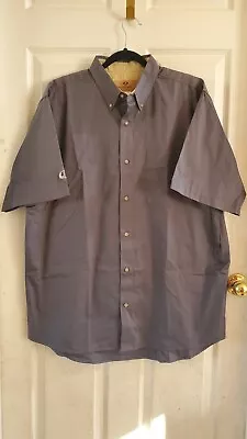 Mossy Oak Grey Casual Dress Shirt Men's XL • $14.98