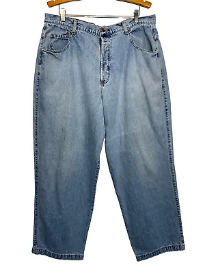 VTG Marithe Francois Girbaud Mens Size 36 X 30 Baggy Wide Leg Jeans Y2K • $69.95