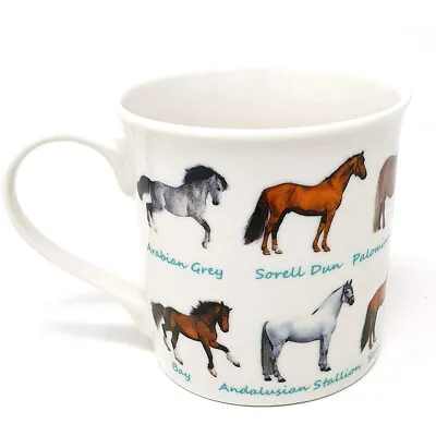 Horses Fine China Mug Tea Coffee Collectors Cup Gift Box • £7.79