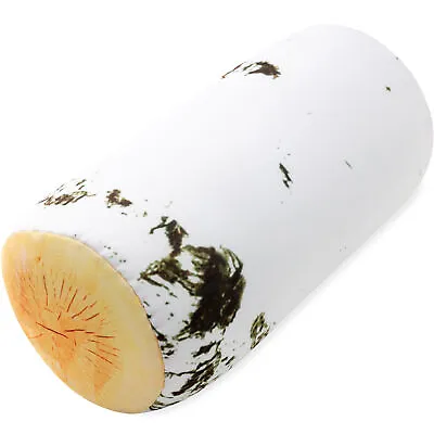 Microbead Bolster Neck Roll Pillow - Silky Feel Birch Log • $19.95