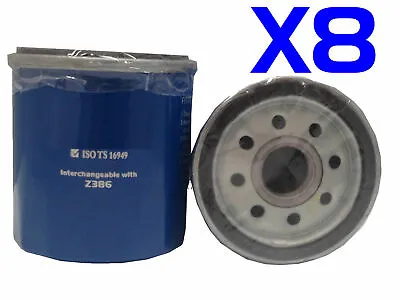 8X Oil Filter Fits Z386 TOYOTA YARIS NCP90R 1.3L 2NZ-FE & 1.5L 1NZ-FE 05-2008 • $32