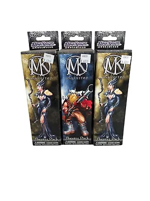 Mage Knight Unlimited Booster Pack - 5 Miniatures *Sealed* WizKids 2002 • $29