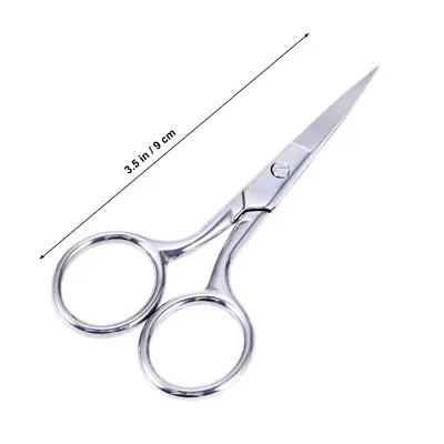 Lot Of Steel Nose Scissors Moustache Mustache Scissor Baby Hair Trimming Scissor • $9.90