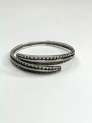 DAVID-ANDERSEN NORWAY Vintage Signed 925 STERLING SILVER BRACELET/ARMBAND 37.2G • $269