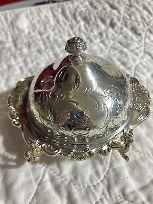 VINTAGE - Wilcox Silver Plate Co Butter Warmer #3291 • $20.99