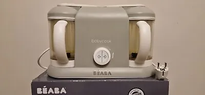 BEABA Babycook Plus - Baby Food Maker 4 In 1 Food Processor Blender And Cooker • £90