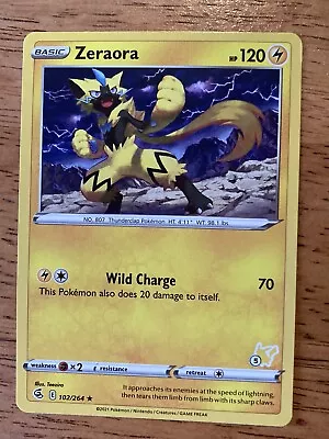 Zeraora 102/264 | SWSH: Fusion Strike | Pokemon Card • $1