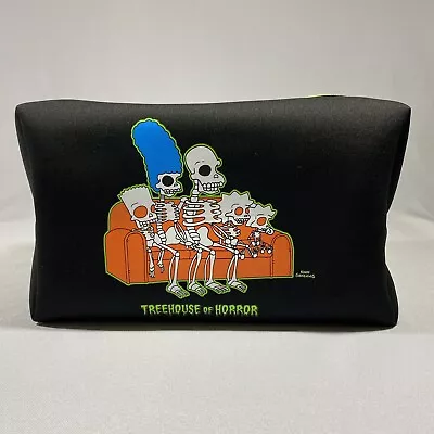 Makeup Revolution X The Simpsons Couch Makeup Bag Black NWT Treehouse Of Horror • $44.99