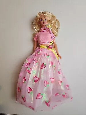 Mattel 1998 Strawberry Sorbet Avon Exclusive Barbie Doll 20317 Special Edition • $24.99