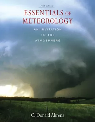 Essentials Of Meteorology Perfect C. Donald Ahrens • $8