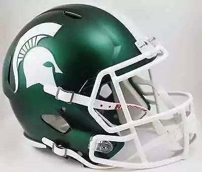 MICHIGAN STATE SPARTANS Riddell SPEED Full Size Replica Football Helmet (SATIN) • $129.99