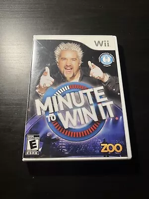 Minute To Win It (Nintendo Wii 2010) Complete • $4.99