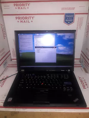 IBM Lenovo ThinkPad T61 15.4  1GB RAM 160GB HDD Win XP Offiice 2K7 Nvidia #XX56 • $139.99