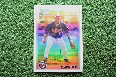 Miguel Sano 2010 Bowman Chrome Prospects #BCP205 Refractor /500 1st Bowman (EX) • $3.95