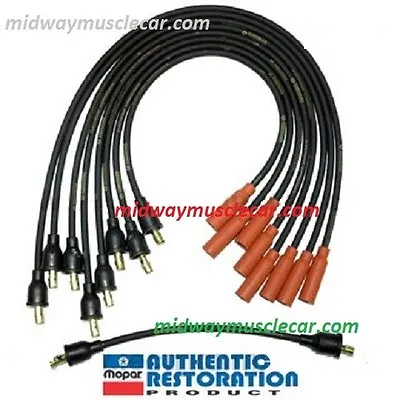 1-Q-72 Date Coded Spark Plug Wires MOPAR 318 340 360 Challenger Dart Cuda Duster • $96