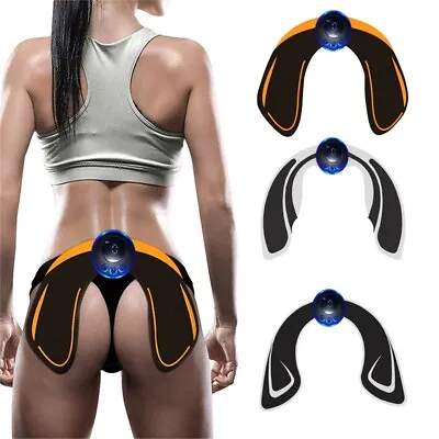 Butt Lift Machine Hip Trainer Muscle Stimulator Massage Machine Abs Fitness UK • £26.22