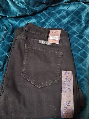 Cowgirl Tuff Black Trouser Jeans NWT 33 X 33 • $18