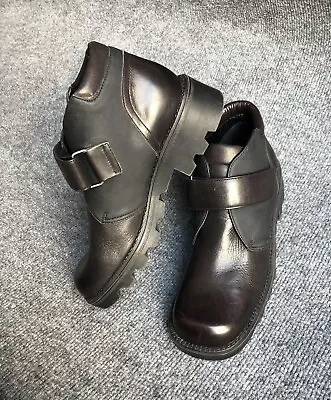 $26.99 • Buy Amanda Smith Size 6 BROWN Boot Clunky Heel Ankle Shoe Boots