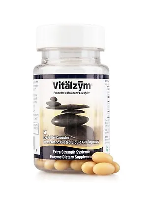 Vitalzym Extra Strength Systemic Enzyme 60Capsule For Natural Fertility Support • $54.95